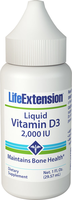 Life Extension Liquid Vitamine D3 2000 Iu