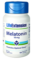 Life Extension Melatonine   10mg   60 Caps.