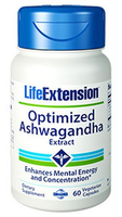 Life Extension Optimized Ashwagandha Extract   60 Caps