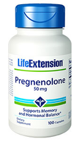 Life Extension Pregnenolone 50mg   100 Caps.