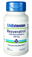 Life Extension Resveratrol With Pterostilbene 100 Mg   60 Caps