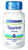 Taurine 1000 Mg (90 Vegetarian Capsules)   Life Extension