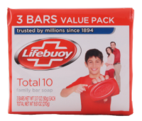 Lifebuoy Zeep Family Bar Soap   3 X 90 Gram