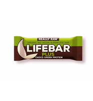 Lifefood Lifebar Plus Choco Green Protein Bio (47g)