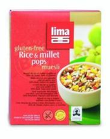 Lima Lima Rice & Millet Pops 250g 250g