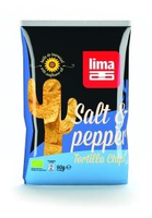 Lima Tortilla Chips Salt & Pepper Bio 90g
