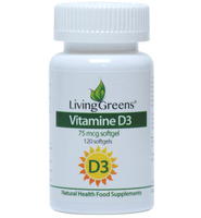 Livinggreens Vitamine D3 75 Mcg (120sft)