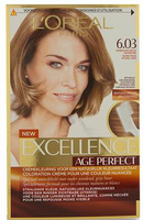 Loreal L'oreal Excellence Haarverf   Age Perfect Nr.6.03 Stralend Licht Bruin