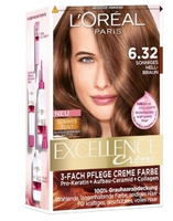L'oreal Excellence Haarverf   Nr. 6.32 (zonnig Licht Bruin)