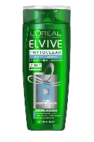 L'oréal Paris Elvive Phytoclear 2 In 1 Shampoo   250 Ml