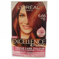 L'oreal Haarverf   Excellence Creme Nr. 6.66 Intense Red
