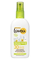 Lovea Biologische / Natuurlijke Zonnebrand   Sun Spray Spf 30 100 Ml