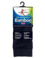 Lucovitaal Bamboe Sokken   Lang Blauw 35 38 1 Paar
