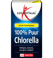 Lucovitaal Chlorella 100% Puur   200 Tabletten