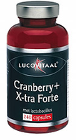 Lucovitaal Cranberry Met X Tra Lactobacillus Capsules 240st