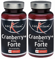 Lucovitaal Cranberry Plus Extra Forte Capsules 2x60st