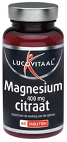 Lucovitaal Supplementen   Magnesium Citraat 400mg   30 Tabletten