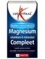 Lucovitaal Supplement Magnesium, Vitamine, Mineralen Compleet   30 Tabletten