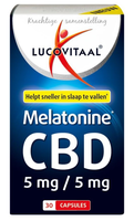 Lucovitaal Melatonine Cbd 30 Capsules