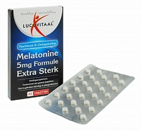 Lucovitaal Melatonine Forte Extra Sterk 5 Mg 30tab