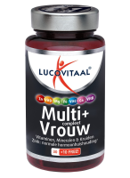 Lucovitaal Multivitamine Supplementen   Compleet Vrouw   40 Tabletten