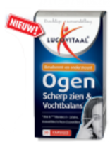 Lucovitaal Supplement Ogen, Scherp Zien & Vochtbalans   30 Capsules