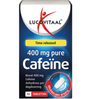 Lucovitaal Cafeïne Pure 400mg   30 Tabl