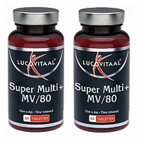 Lucovitaal Super Multivitamine+ Mv 80 1+1 Gratis 2x60 St