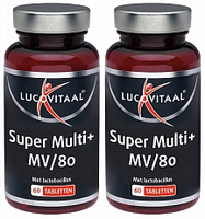 Lucovitaal Super Multivitamine+ Mv 80 1+1 Gratis 2x60st