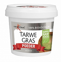 Lucovitaal Super Raw Food Tarwegras Poeder Emmertje Tht 50gram