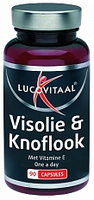 Lucovitaal Visolie & Knoflook Supplementen   90 Capsules
