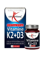 Lucovitaal Vitamine K2 + D3   60 Capsules