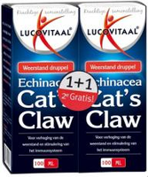 Lucovitaal Voedingssupplementen Echinacea Cat's Claw 2x100ml