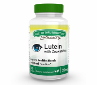 Lutein (as Lutemax® 2020) 20 Mg (non Gmo) (60 Softgels)   Health Thru Nutrition