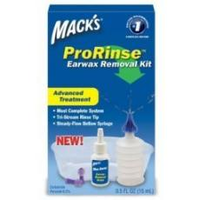 Macks Mack's Prorinse Earwax Kit Alf Ex 0ex