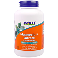 Magnesium Citrate Pure Powder (227 Gram)   Now Foods