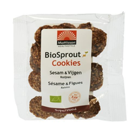 Mattisson Biosprout Cookies Sesam Gekiemd 40g