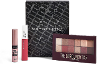 Maybelline Boxset Met Mascara + Lipstick + Oogschaduw   3 Delig