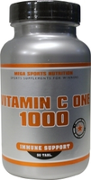 Mega Sports Nutrition Vitamine C One 1000 90tab
