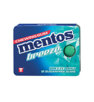 Mentos Gum Breeze Mint (12st)