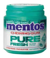 Mentos Mentos Gum Pure Wintergreen   50s . 50s