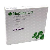 Mepilex Lite 10x10 Cm 284100 5 Stuks