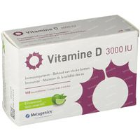Metagenics Vitamine D 3000iu 168 Kauwtabletten