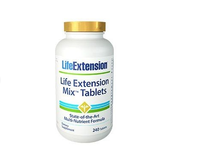 Mix Tablets (240 Tablets)   Life Extension