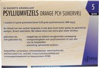 Pch Psylliumvezels Orange Granulaat Skv (20st)