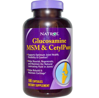 Msm Glucosamine & Cetylpure (180 Capsules)   Natrol