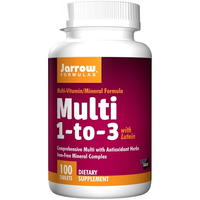 Multi 1 To 3 With Lutein Iron Free (100 Tablets)   Jarrow Formulas