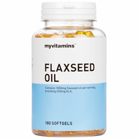 Flaxseed Oil (180 Softgels)   Myvitamins