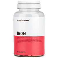 Iron (30 Tablets)   Myvitamins