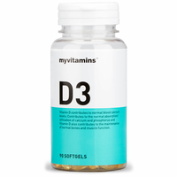 Vitamin D3 (90 Softgels)   Myvitamins